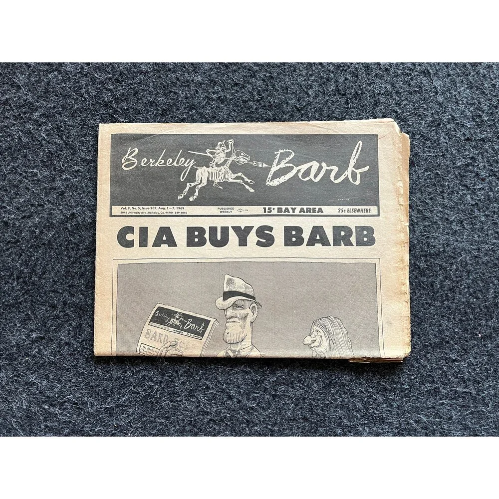 1970s Berkeley Bark CounterCulture, Black Panther Party, Underground Newspaper,